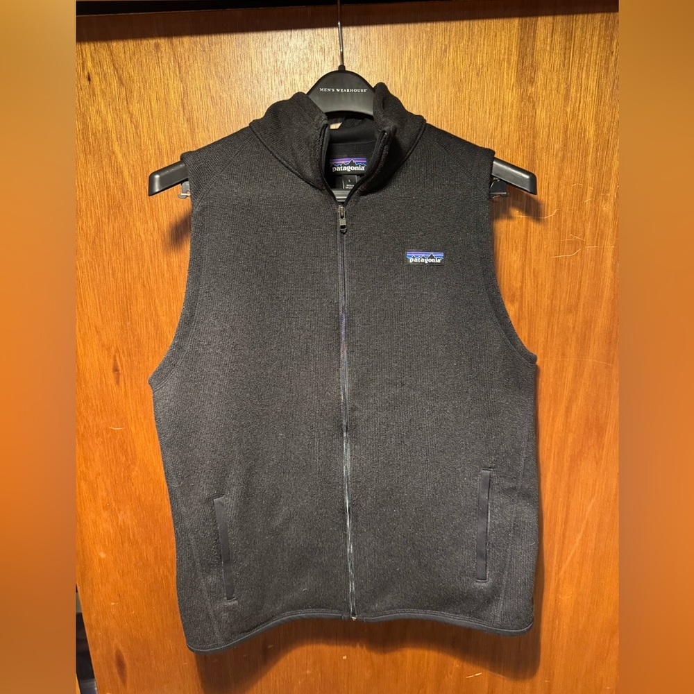 Patagonia Black Full-Zip Vest